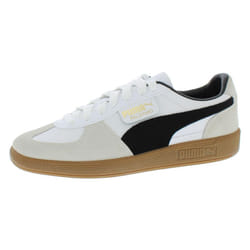 PUMA Palermo Leather Puma White/Vapor Gray/Gum 7.5 B (M)