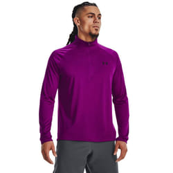 Under Armour Mens Standard Tech 20 12 Zip-Up Long Sleeve T-Shirt  (573