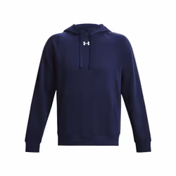Under Armour Men's Rival Fleece Hoodie  (410) Midnight Navy / / White
