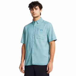 Under Armour Men's Dockside Short Sleeve T-Shirt  (012) Mod Gray/Coast