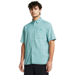 Under Armour Men's Dockside Short Sleeve T-Shirt  (012) Mod Gray/Coast