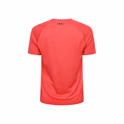 UNDER ARMOUR TECH TEXTURED T SHIRT RED/BLACK - M