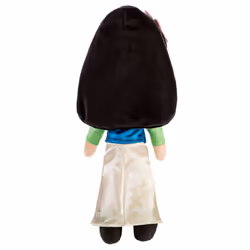 Disney Store Official Princess Plush Doll (Mulan) Medium 14 Inches  Princess Dolls with Embroidered Features  Plush Toys  Princess Toys for