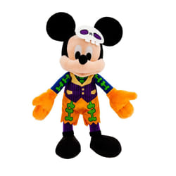 Disney Store Official Mickey Mouse Glow-in-The-Dark Halloween 2023 Plush - Medium 15 inch - Exclusive Festive Edition - Spooky Nighttime Companion for