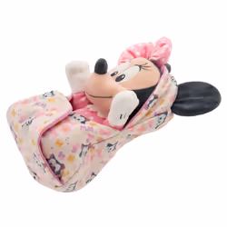 Disney Store Official Babies Collection: Minnie Mouse Plush in Swaddle with Detailed Plush Features - Official Soft Toy - Stuffed Animals for Babies -