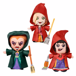 Disney Store Official Sanderson Sisters Plush Set - Hocus Pocus - Trio Set - Small 6 inch - Winifred Sarah & Mary - Bewitchi ...