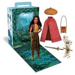 Disney Store Official Princess Story Doll (Raya) 11 Inches  Includes Coloring Book and Additional Dress  Princess Doll in Classic Outfit  Pr