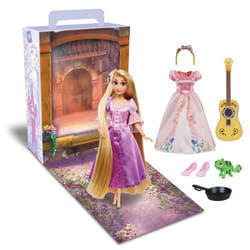 Disney Store Official Rapunzel Story Doll  Tangled  11 Inches  Fully Posable Toy in Glittering Outfit - Suitable for Ages 3+ Toy Figure  Gifts for Gir