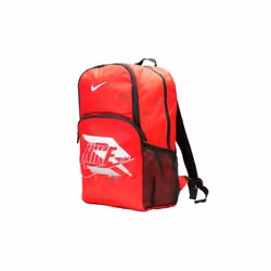 Nike 3 Brand Graphic Print Backpack - Red - One Size (30L)