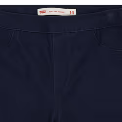 Levi's Girls' Skinny Fit Pull On Jeggings  Navy Blazer  7