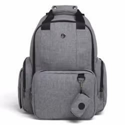 Huggies Sunshine Pack Diaper Backpack Dark Grey Heather One Size