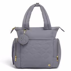 Huggies Cozy Hugpack Tote Diaper Bag Quiet Smoke Quilted