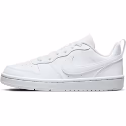 Nike Court Borough Low Recraft (Big Kid) White/Black 6 Big Kid M
