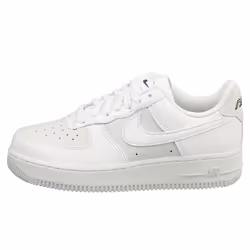 Nike Air Force 1 07 Lx Womens Fashion Trainers in White Grey - 4