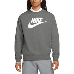 NIKE DQ4912 Mens Sweatshirt Sportswear Pullover Jumper - Charcoal, L