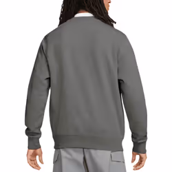 NIKE DQ4912 Mens Sweatshirt Sportswear Pullover Jumper - Charcoal, L