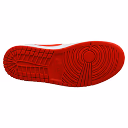 Nike Air Jordan 1 Retro Low Og Mens Fashion Trainers in White Red - 10