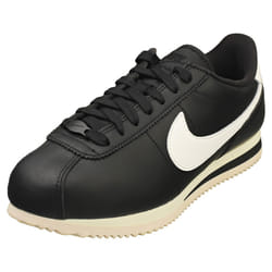 Nike Cortez 23 Premium Womens Casual Trainers in Black White - 3.5
