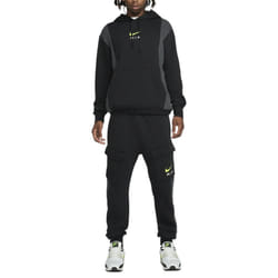 NIKE FV0167 Mens Tracksuit Set Black Sweat - Full Tracksuit, L
