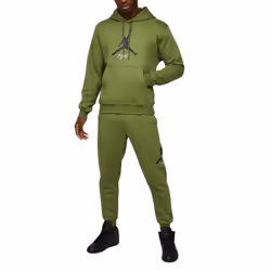 NIKE FD7545 Mens Tracksuits Sweat Hoodie Jogger - Olive, S