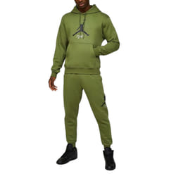 NIKE FD7545 Mens Tracksuits Sweat Hoodie Jogger - Olive, S