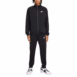 Nike Club Mens Poly-Knit Tracksuits - Black, XL