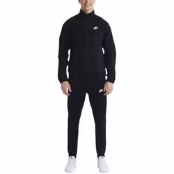 Nike FB7351 Mens Tracksuits Relaxed Fit Workout Dri Fit Polyester Club Tracksuit - Black, XL