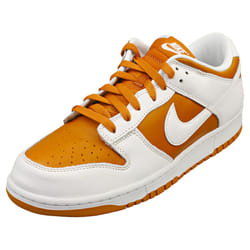 Nike Dunk Low Qs Mens Fashion Trainers in Dark Curry White - 7.5