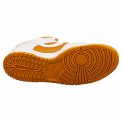 Nike Dunk Low Qs Mens Fashion Trainers in Dark Curry White - 8 UK