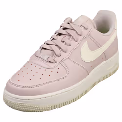 Nike Air Force 1 07 Womens Fashion Trainers in Platinum Violet Sail - 8