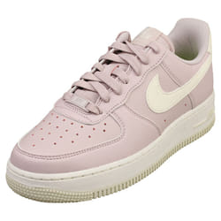 Nike Air Force 1 07 Womens Fashion Trainers in Platinum Violet Sail - 8