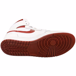 Nike Air Jordan Hi 85 Mens Fashion Trainers in White Red - 7
