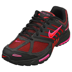 Nike Air Peg 2k5 Mens Fashion Trainers in Black Red - 9