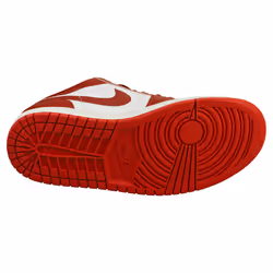 Nike Air Jordan 1 Low Se Mens Fashion Trainers in White Red - 11