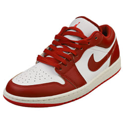 Nike Air Jordan 1 Low Se Mens Fashion Trainers in White Red - 9