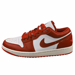 Nike Air Jordan 1 Low Se Mens Fashion Trainers in White Red - 9