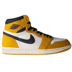 Nike Air Jordan 1 Retro High OG Yellow High Top Sneakers - UK 8