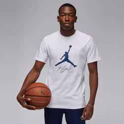 Nike Mens Jordan Jumpman Flight T Shirt - White, L