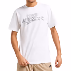 Nike Air Max Men's Short-Sleeve T-Shirt - White, L