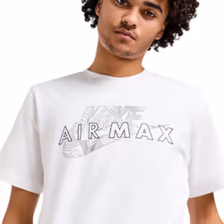 Nike Air Max Men's Short-Sleeve T-Shirt - White, L