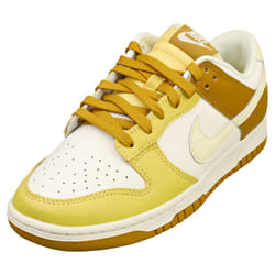 Nike Dunk Low Retro Mens Fashion Trainers in White Brown - 9.5