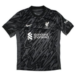 2024-2025 Liverpool Home Goalkeeper Shirt (Black) - S