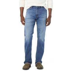 Levi Strauss Signature Gold Men's Big & Tall Bootcut Fit Jeans  Cinder Peak  46W x 30L