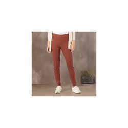 Levi Strauss Signature Gold Women's Totally Shaping Pull-on Skinny Jeans Available in Plus Size  Cherry Mahogany  2