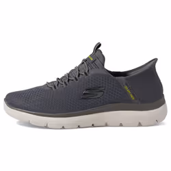 Skechers Men's Summits High Range Hands Free Slip-in Sneaker  Charcoal  10.5 Wide