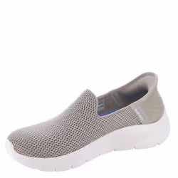 Skechers Women's Hands Free Slip-Ins Go Walk Flex-Relish Sneaker  Taupe/Blue  7.5 Wide