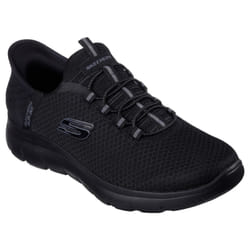 Skechers Men's Summits High Range Hands Free Slip-in Loafer  Black/Black  6.5