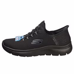 Skechers Slip-ins Summits Mens Casual Trainers in Black - 7