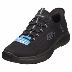 Skechers Slip-ins Summits Mens Casual Trainers in Black - 8