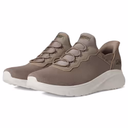 Skechers Bobs Squad Chaos - Daily Inspiration Hands Free Slip-Ins Taup